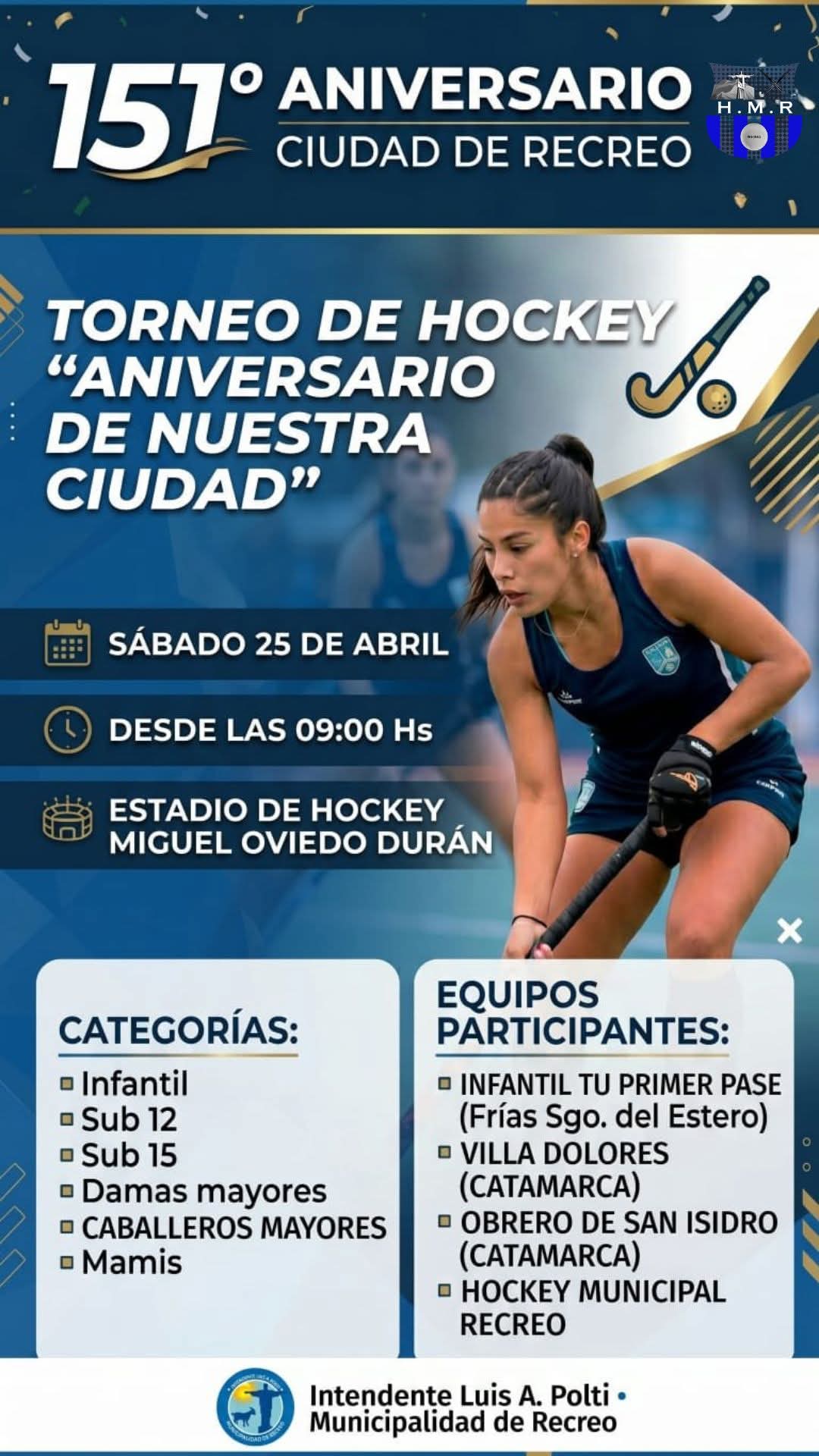 Recreo Hockey Municipal 🏑